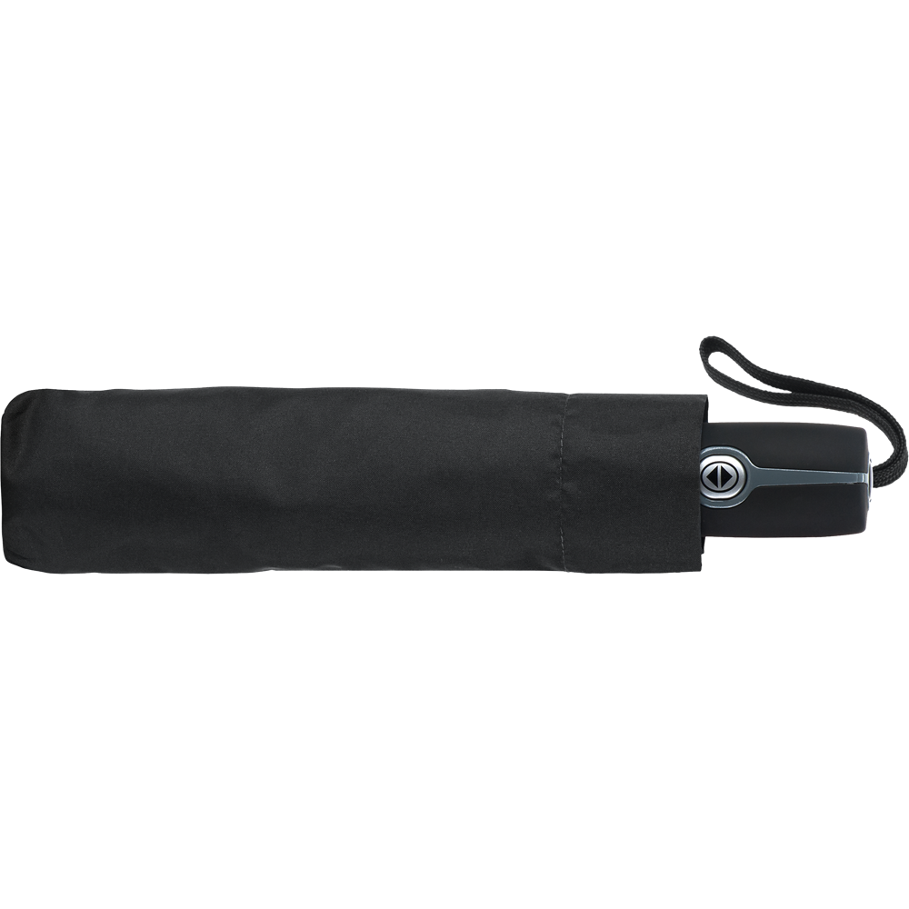 Luxe Windproof 21-Inch Umbrella_BLACK_back