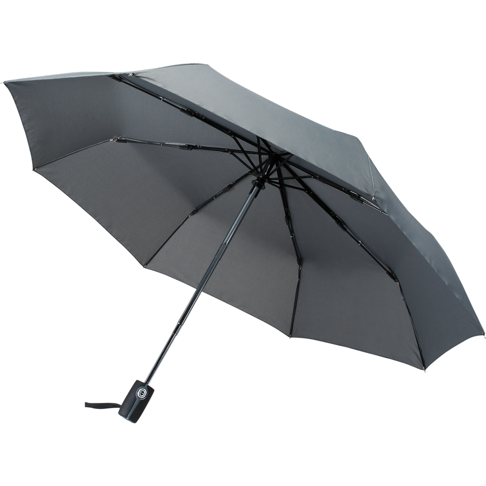 Luxe Windproof 21-Inch Umbrella_GREY_DETAILEDIMAGE_front_2