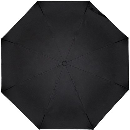 Luxe Windproof 21-Inch Umbrella_BLACK_front