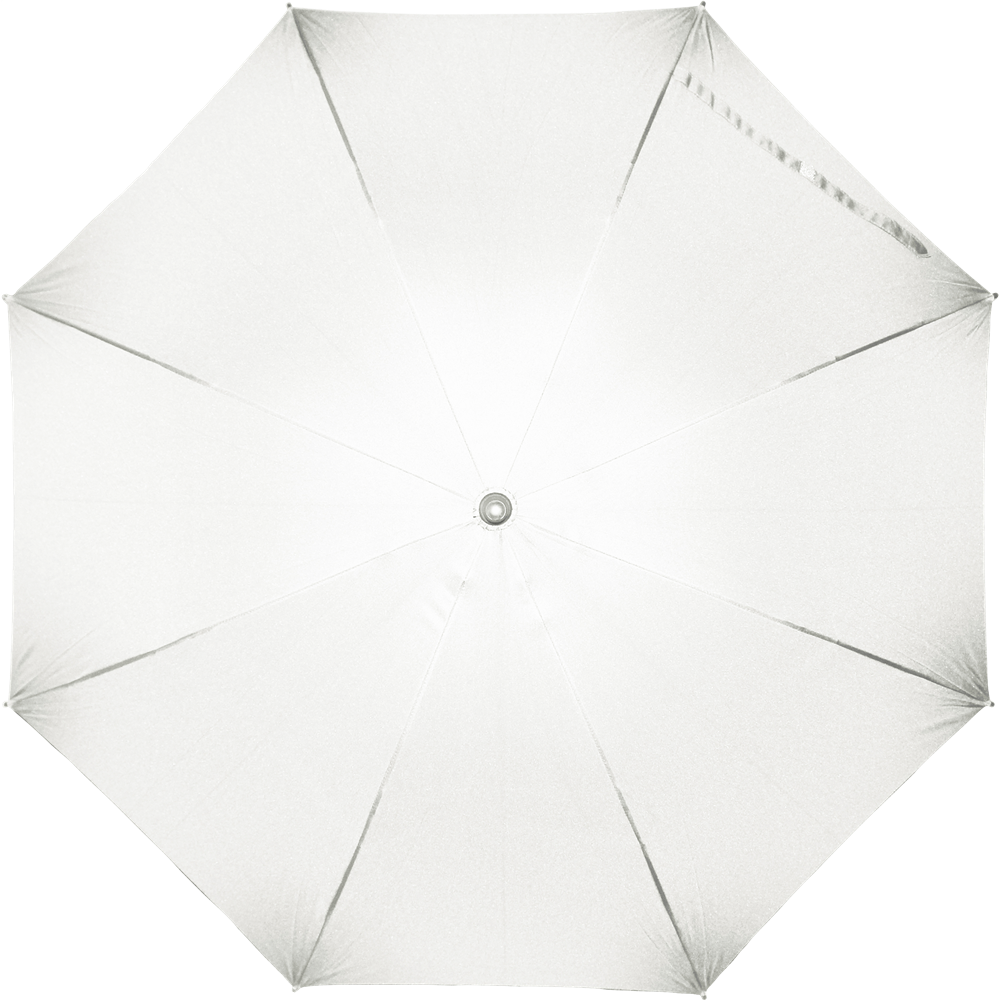 Luxe Windproof 21-Inch Umbrella_WHITE_front
