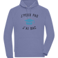 J'peux Pas J'ai Bac Design - Comfort unisex hoodie_BLUE_front