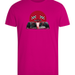 Speed Demon Design - Comfort men's fitted t-shirt_FUCHSIA_front