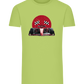 Speed Demon Design - Comfort men's fitted t-shirt_GREEN APPLE_front