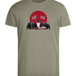 Speed Demon Design - Comfort men's fitted t-shirt_KHAKI_front