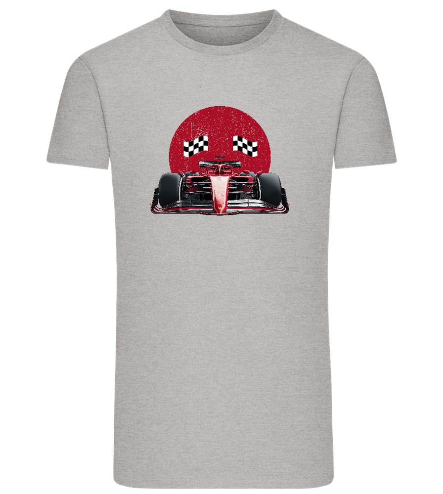 Speed Demon Design - Comfort men's fitted t-shirt_ORION GREY_front