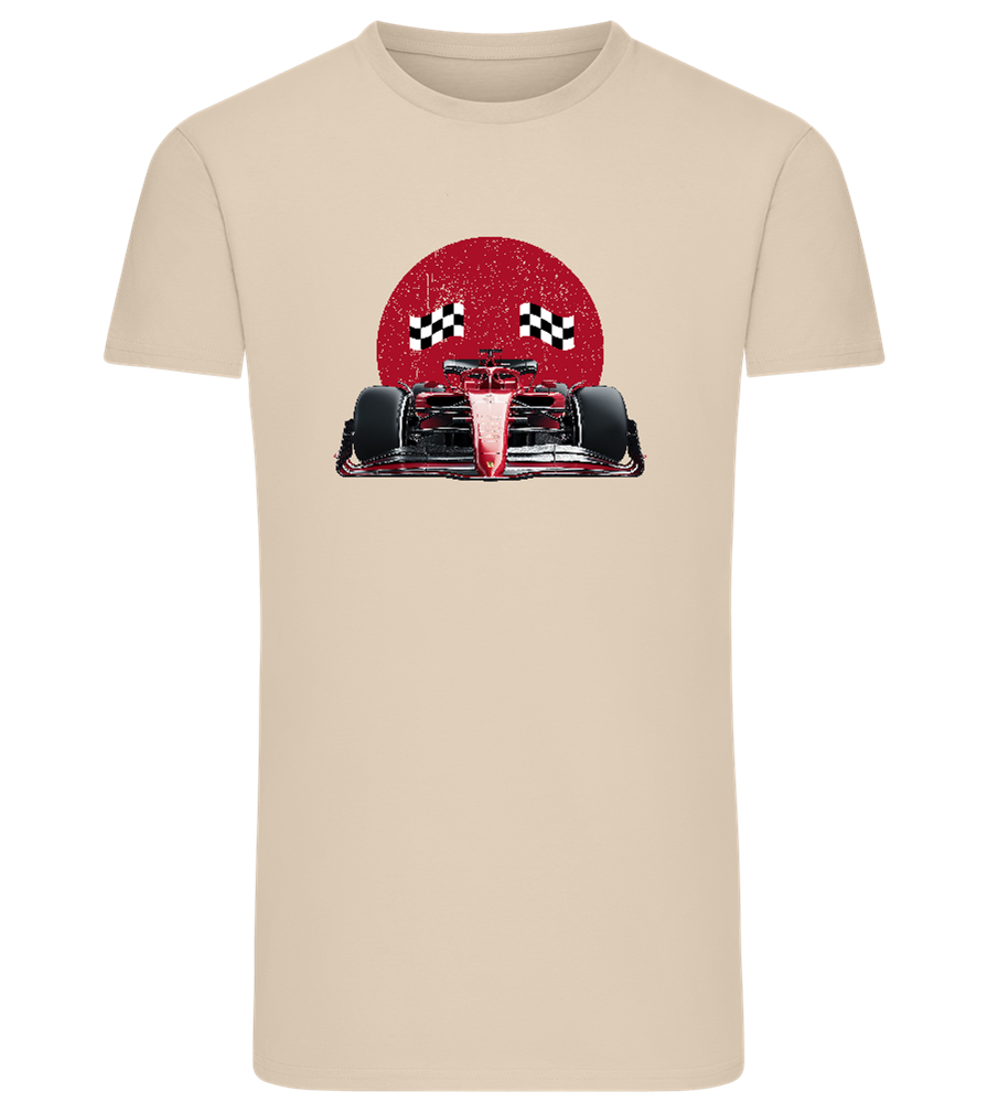 Speed Demon Design - Comfort men's fitted t-shirt_SILESTONE_front