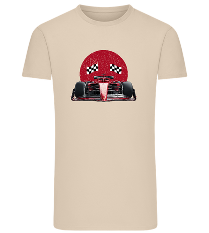 Speed Demon Design - Comfort men's fitted t-shirt_SILESTONE_front