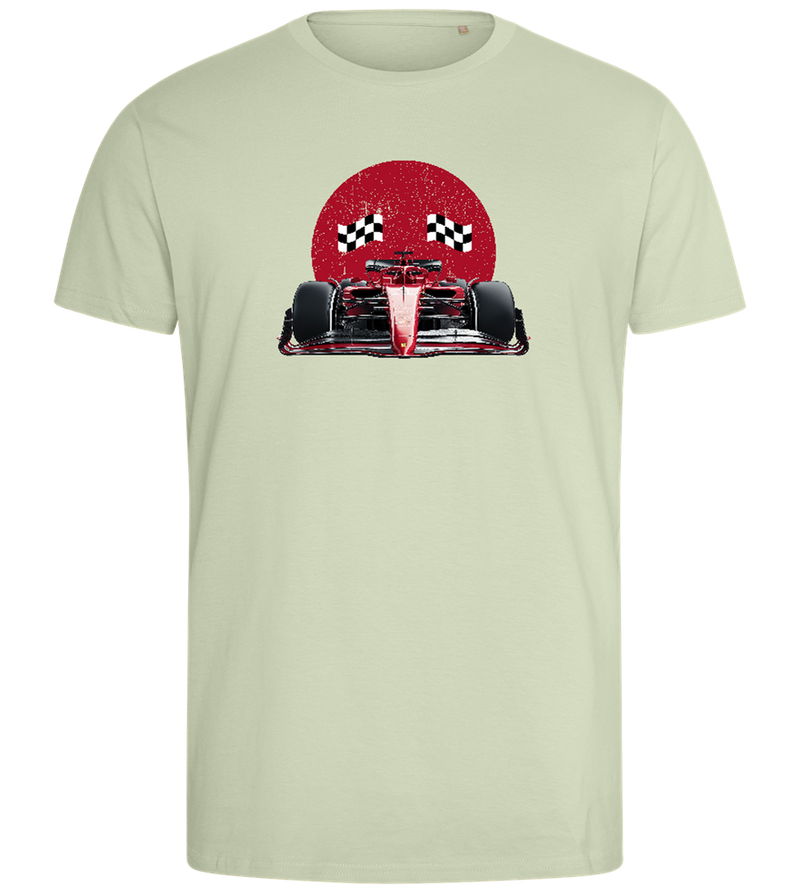 Speed Demon Design - Comfort men's fitted t-shirt_SILESTONE_front