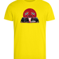 Speed Demon Design - Comfort men's fitted t-shirt_YELLOW_front