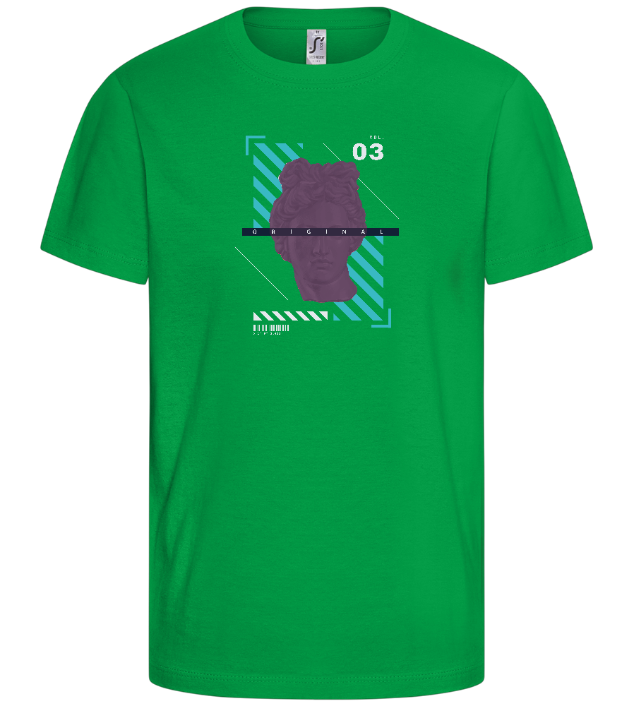 The Original Angel Design - Basic kids t-shirt_MEADOW GREEN_front