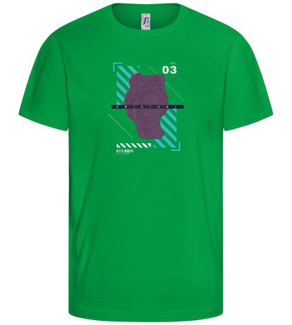 The Original Angel Design - Basic kids t-shirt_MEADOW GREEN_front