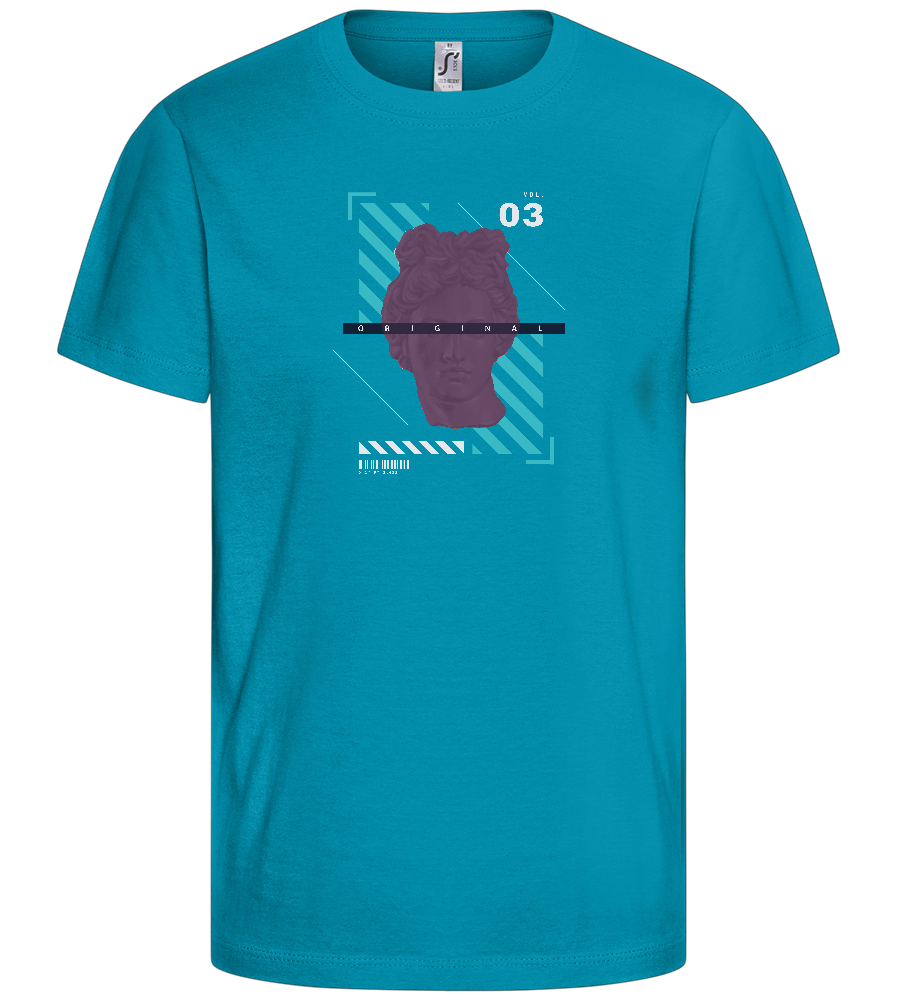 The Original Angel Design - Basic kids t-shirt_TURQUOISE_front