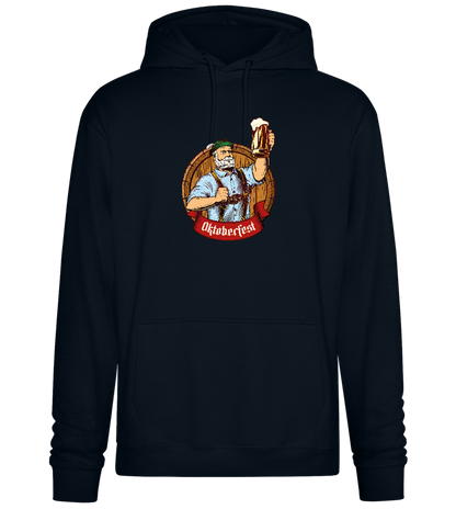 Oktoberfest Man Design - Premium Essential Unisex Hoodie_BLACK_front