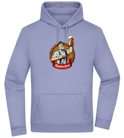 Oktoberfest Man Design - Premium Essential Unisex Hoodie_BLUE_front