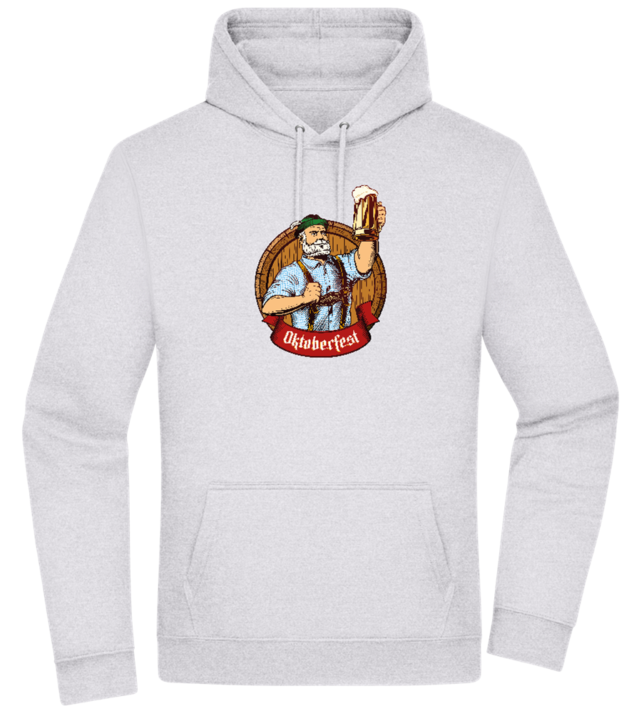 Oktoberfest Man Design - Premium Essential Unisex Hoodie_ORION GREY II_front