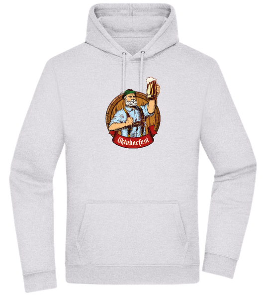 Oktoberfest Man Design - Premium Essential Unisex Hoodie_ORION GREY II_front