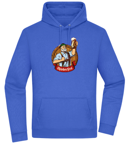 Oktoberfest Man Design - Premium Essential Unisex Hoodie_ROYAL_front