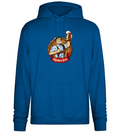 Oktoberfest Man Design - Premium Essential Unisex Hoodie_ROYAL_front