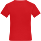 Let's Kick Some Grass Design - Comfort kids fitted t-shirt_RED_back