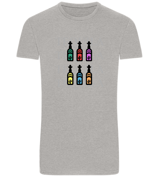 Tequila Design - Basic Unisex T-Shirt_ORION GREY_front