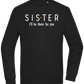 Sister Design - Comfort Essential Unisex Sweater_BLACK_front