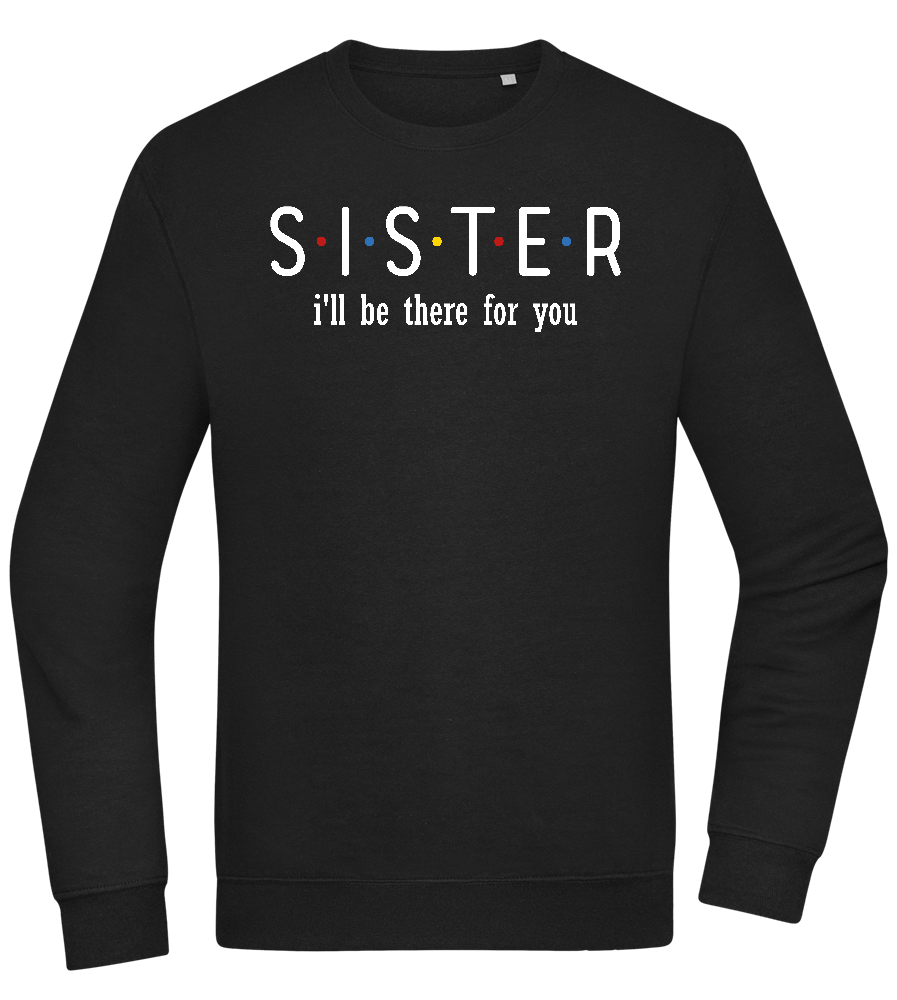 Sister Design - Comfort Essential Unisex Sweater_BLACK_front