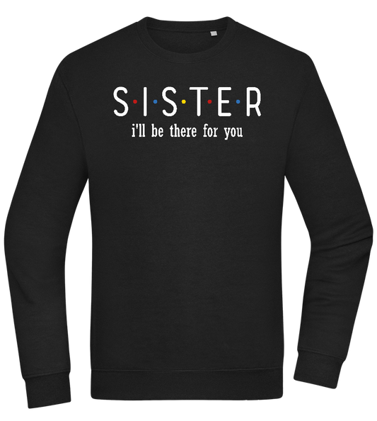 Sister Design - Comfort Essential Unisex Sweater_BLACK_front