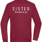 Sister Design - Comfort Essential Unisex Sweater_BORDEAUX_front