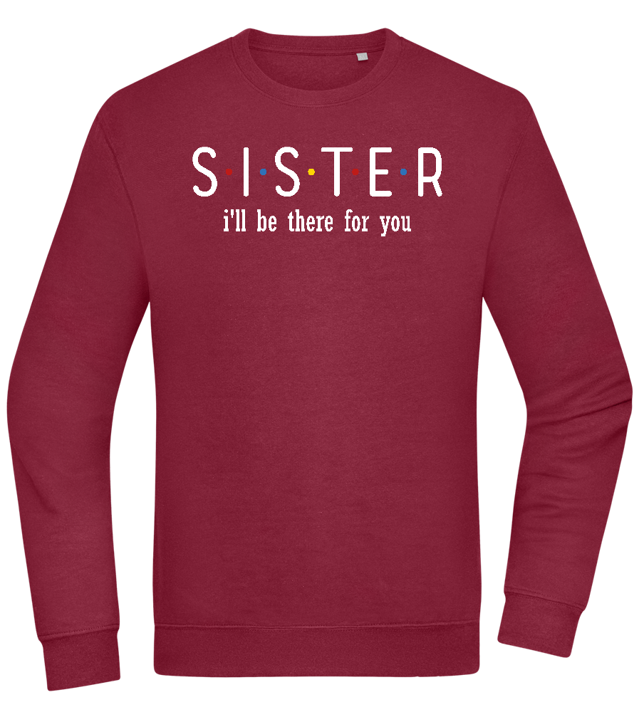 Sister Design - Comfort Essential Unisex Sweater_BORDEAUX_front