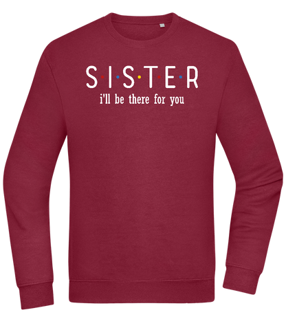 Sister Design - Comfort Essential Unisex Sweater_BORDEAUX_front