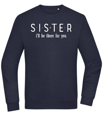 Sister Design - Comfort Essential Unisex Sweater_FRENCH NAVY_front