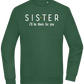 Sister Design - Comfort Essential Unisex Sweater_GREEN BOTTLE_front