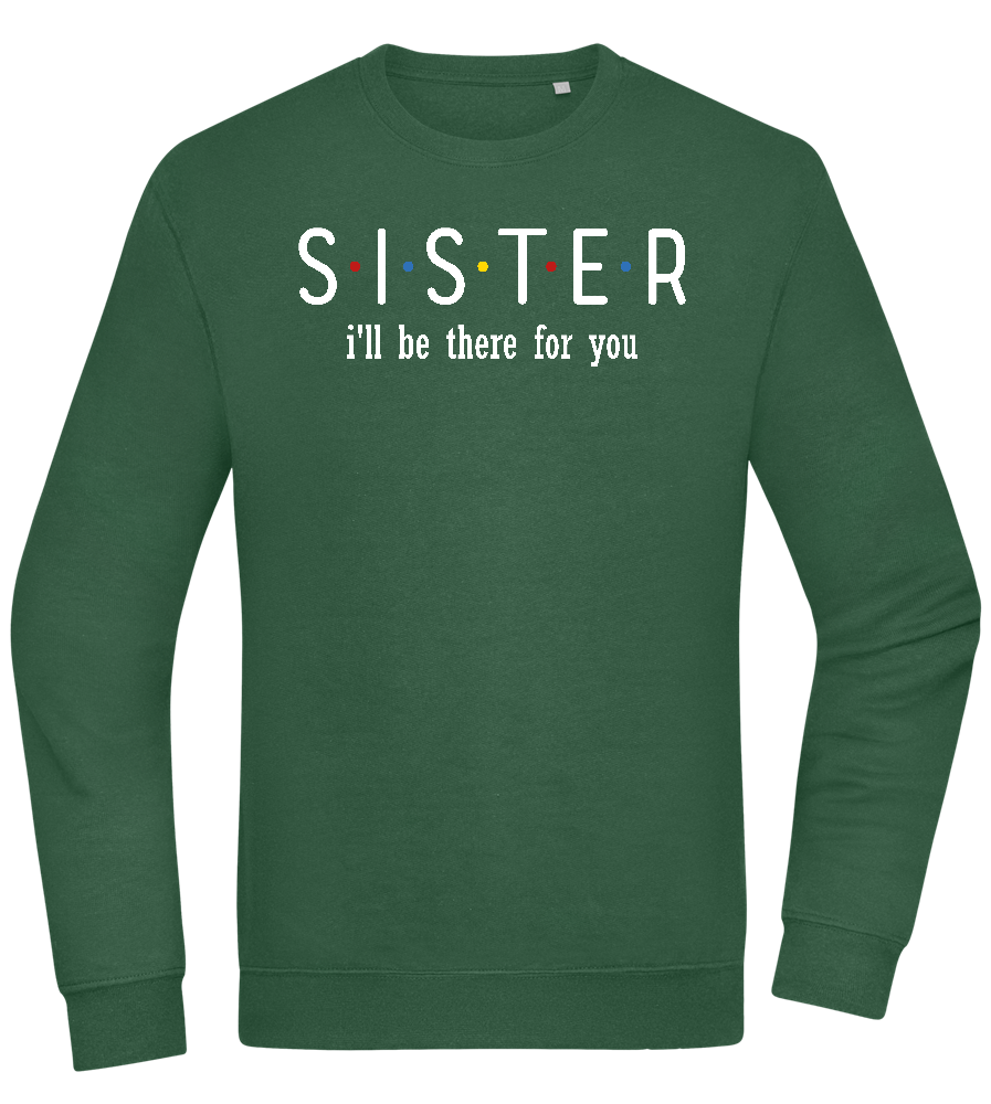 Sister Design - Comfort Essential Unisex Sweater_GREEN BOTTLE_front