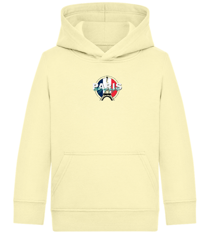 City of Light Design - Comfort Kids Hoodie_AMARELO CLARO_front