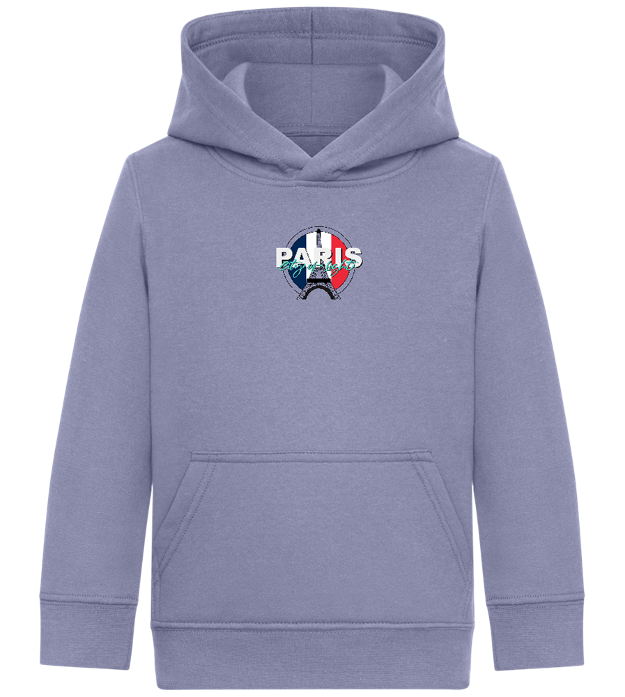 City of Light Design - Comfort Kids Hoodie_BLUE_front