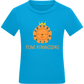 Fijne Koningsdag Design - Comfort kids fitted t-shirt_TURQUOISE_front