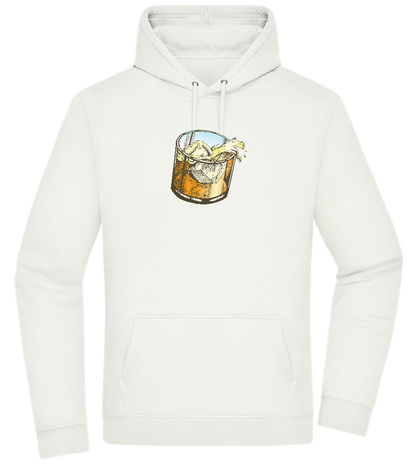 Whiskey Glass Design - Premium Essential Unisex Hoodie_CREAMY GREEN_front