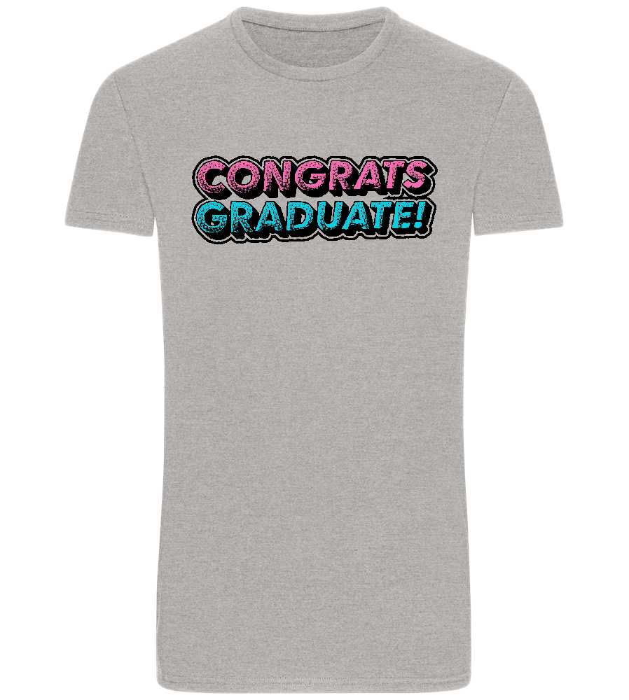 Congrats Graduate Design - Basic Unisex T-Shirt_ORION GREY_front