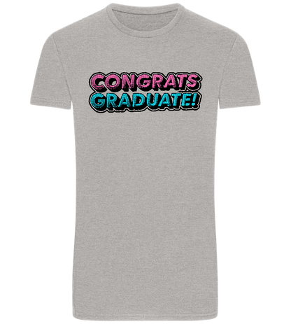 Congrats Graduate Design - Basic Unisex T-Shirt_ORION GREY_front