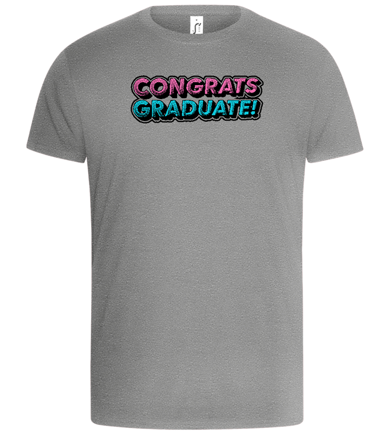 Congrats Graduate Design - Basic Unisex T-Shirt_ORION GREY_front