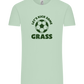 Let's Kick Some Grass Design - Comfort Unisex T-Shirt_ICE GREEN_front