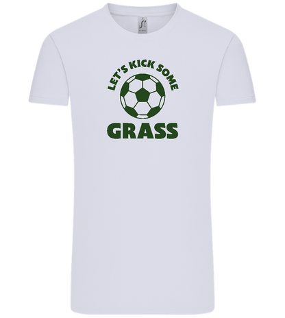 Let's Kick Some Grass Design - Comfort Unisex T-Shirt_LILAK_front