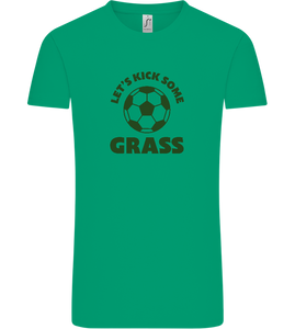 Let's Kick Some Grass Design - Comfort Unisex T-Shirt