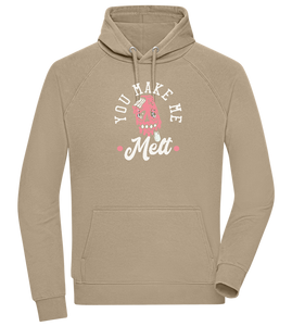 You Make Me Melt Ice Cream Design - Comfort unisex hoodie