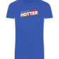 1 Degree Hotter Design - Basic Unisex T-Shirt_ROYAL_front