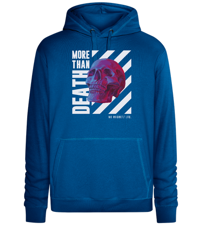 More Than Death Design - Premium unisex hoodie_ROYAL_front