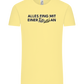 Alles Fing Mit Einer Tüte An Design - Comfort Unisex T-Shirt_AMARELO CLARO_front