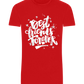 Graffiti BFF Design - Basic Unisex T-Shirt_RED_front