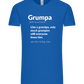 Grumpa Design - Comfort Unisex T-Shirt_ROYAL_front
