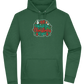 All I Want For Christmas Design - Premium Essential Unisex Hoodie_GREEN BOTTLE_front